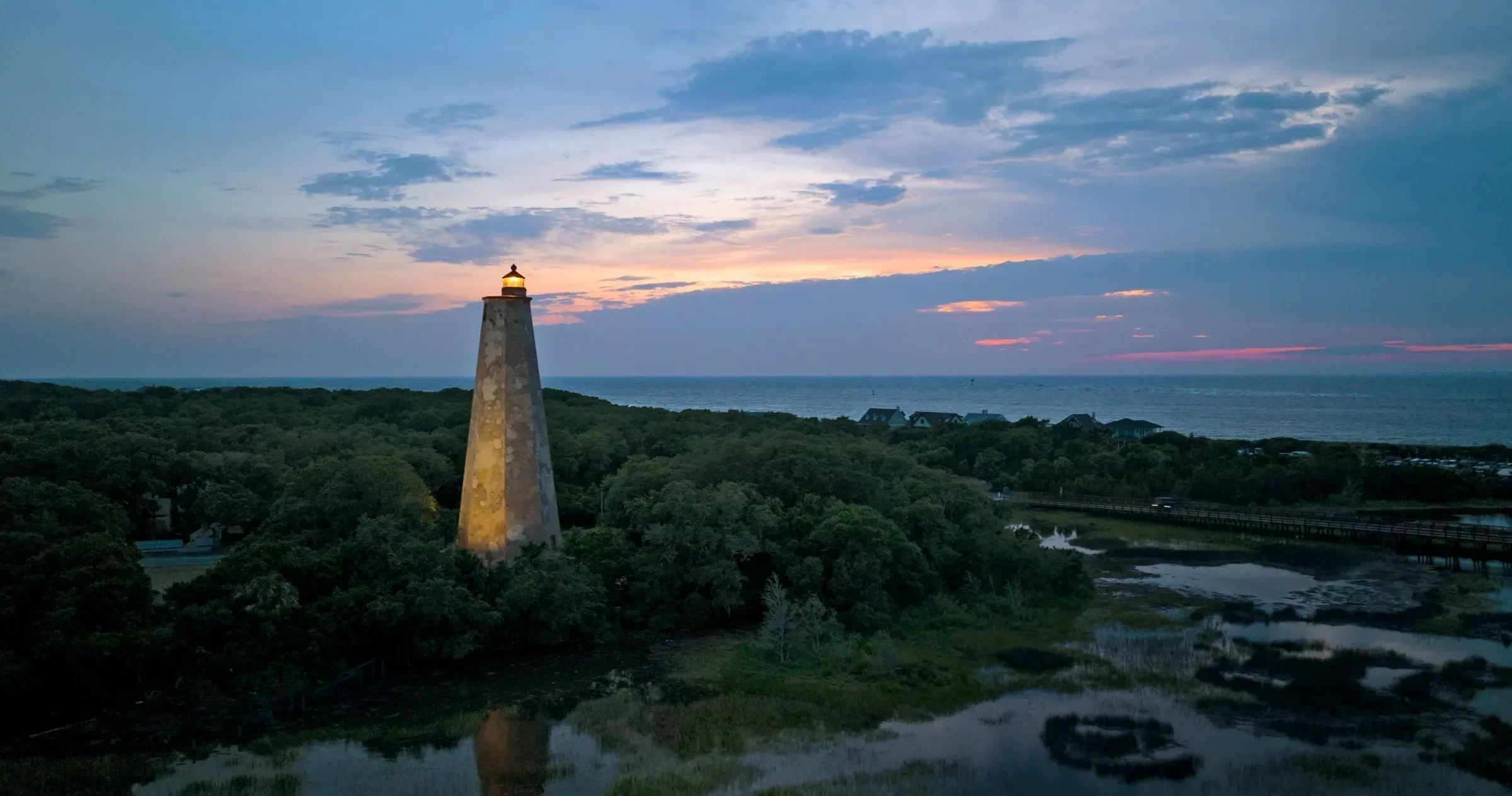 Old Baldy Lighthouse Visit North Carolina